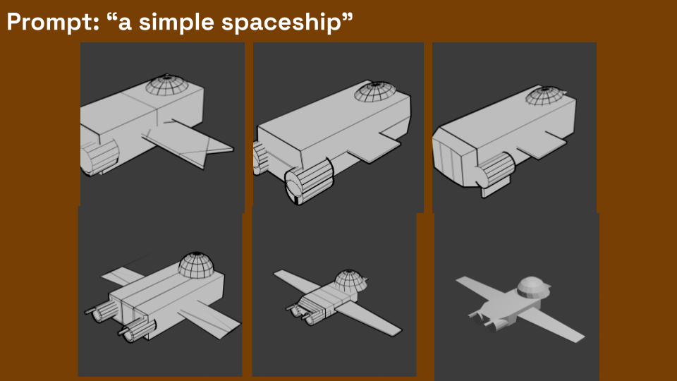Failed or partial 3D generation example 1